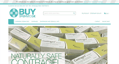 Desktop Screenshot of buyspermicide.com